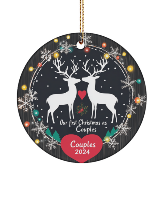 Christmas Ornament For New Couples